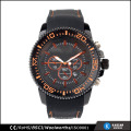 3 ATM water resistant silicone watch men big dial